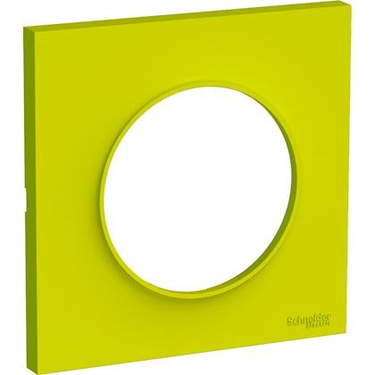 Odace Styl plaque Vert Chartreuse 1 poste - S520702H 