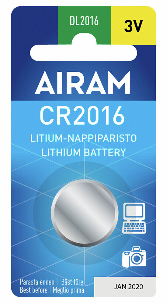 Pile lithium 3V - CR2016 - PLCR2016