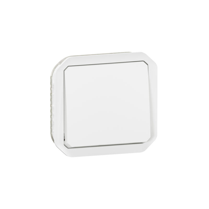 Interrupteur ou va-et-vient 10AX 250V Plexo composable blanc - 069611L