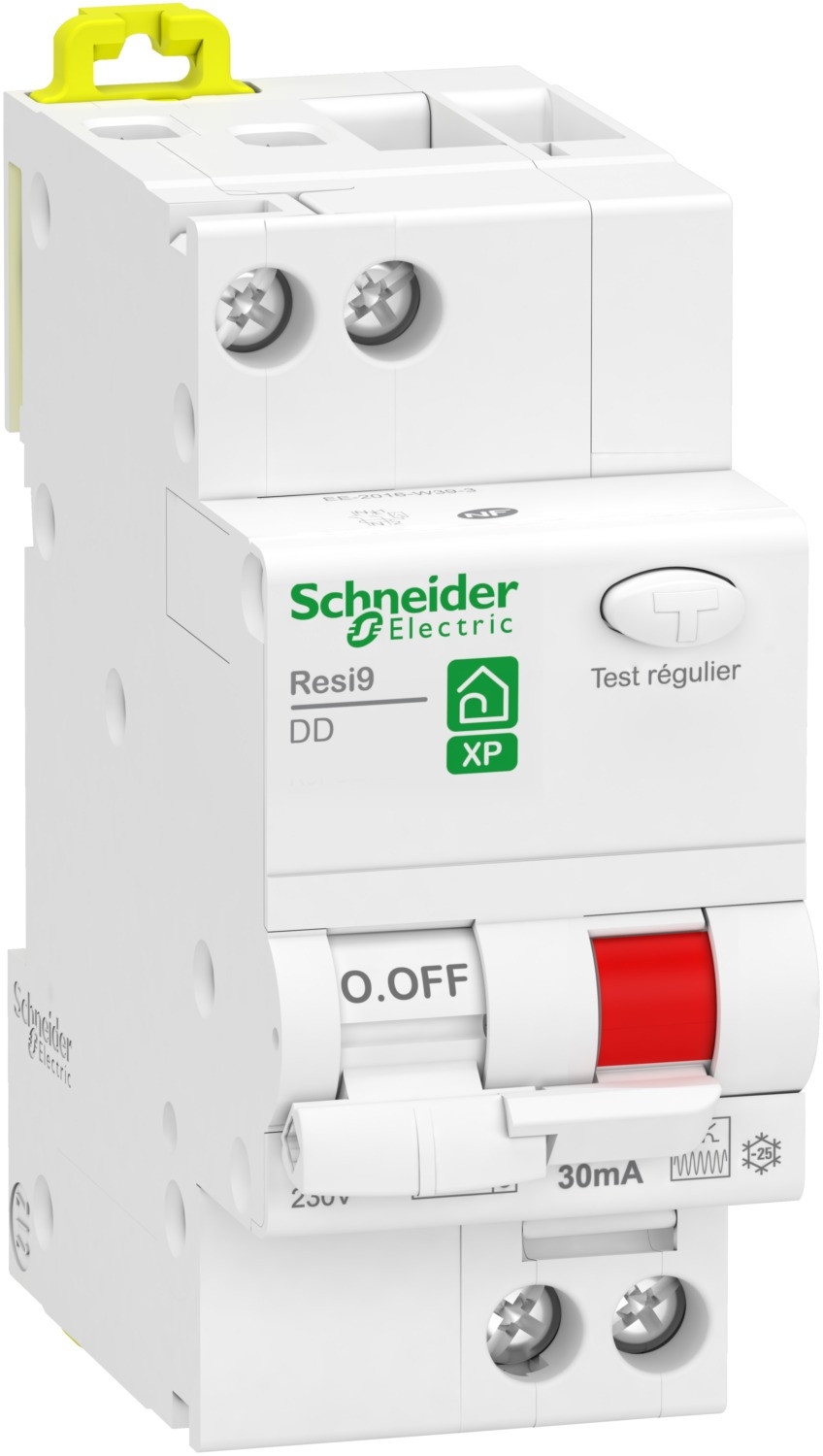 Schneider Electric R9EFD620 Resi9 XE - disjoncteur modulaire - 1P+N - 20A -  courbe D - embrochable