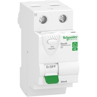 Resi9 XE - interrupteur différentiel - 2P - 63A - 30mA - Type A - embrochable - R9ERA263