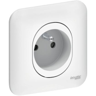 Ovalis - prise de courant - 2P+T - 16A - avec éclipse - S260059