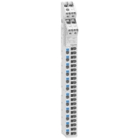 Acti9 Vdis - répartiteur vertical - 125A 250/440V 33 points de connexion - A9XPK707
