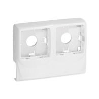 IBOCO B08859 - Boitier double pour appareillage LegrandTM sur Optima TM 34x16 blanc