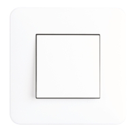 Plaque simple - blanc