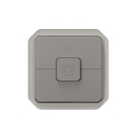 Double va-et-vient pour volets roulants Plexo composable gris - 069538L