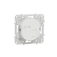 Ovalis - prise RJ45 - cat6a - grade 3 (multimédia +) (longue distance) - Blanc - S320477