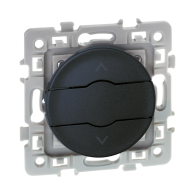 SQUARE Interrupteur volets roulants 3 boutons Vulcain Eur'ohm - 60323