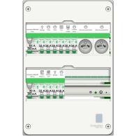 Tableau électrique SCHNEIDER RESI 9 - XE TAMC - 2 rangées - Plastron