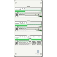 Tableau électrique SCHNEIDER RESI9 35 à 100m² XP - TAMC - VUE INTERIEURE