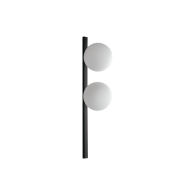 Applique murale ENOIRE Noir 2XE14 - Luce Ambiente Design - I-ENOIRE-AP2