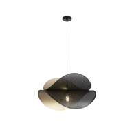 Luminaire suspendu RHEI-DOT Noir Doré 1XE27 - Luce Ambiente Design - I-RHEI-DOT-S5060
