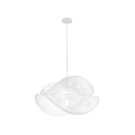Luminaire suspendu RHEI-LEAF Blanc 1XE27 - Luce Ambiente Design - I-RHEI-LEAF-S5060