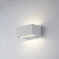 Applique TWIN murale en aluminium - 18W 