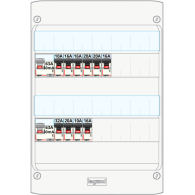 Tableau électrique LEGRAND - 2 ID63 - TAMC - 2 rangées à vis - LEG-2R-AV/ID63