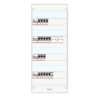 Tableau électrique monté câblé 35 à 100m²  Chauffage électrique -  LEGRAND