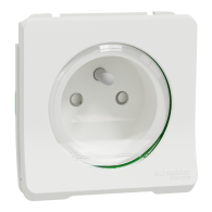Mureva Styl - Prise de courant 2P+T - composable - IP55 IK08 - connexion auto - blanc - MUR39133