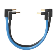 Lot de 2 cordons repiquage - 1 phase et 1 neutre - section 10mm² - pour bornes à vis - 404903