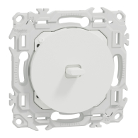 Va - et - vient ou poussoir à levier Odace 10AX Blanc craie - Schneider Electric - S920203