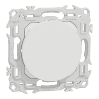 Obturateur pré - perçage pour sortie de câble Odace Blanc craie - Schneider Electric - S920666