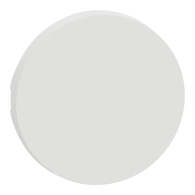 Enjoliveur seul pour va - et - vient ou poussoir Odace Blanc craie - Schneider Electric - S929200