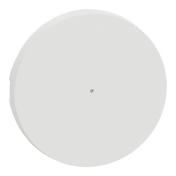 Enjoliveur seul à voyant pour va et vient ou poussoir Odace Blanc craie - Schneider Electric - S929260