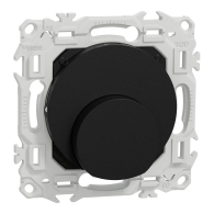 Sortie de câble - serre câble Odace 6 à 12 mm² Noir onyx - Schneider Electric - S940662