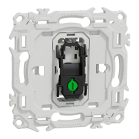 Va-et-vient ou poussoir Odace 10AX sans enjoliveur - Schneider Electric - S980204