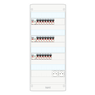 Tableau électrique LEGRAND - TAMC T5 sans porte - 4 rangées - LEG-T5-3X63