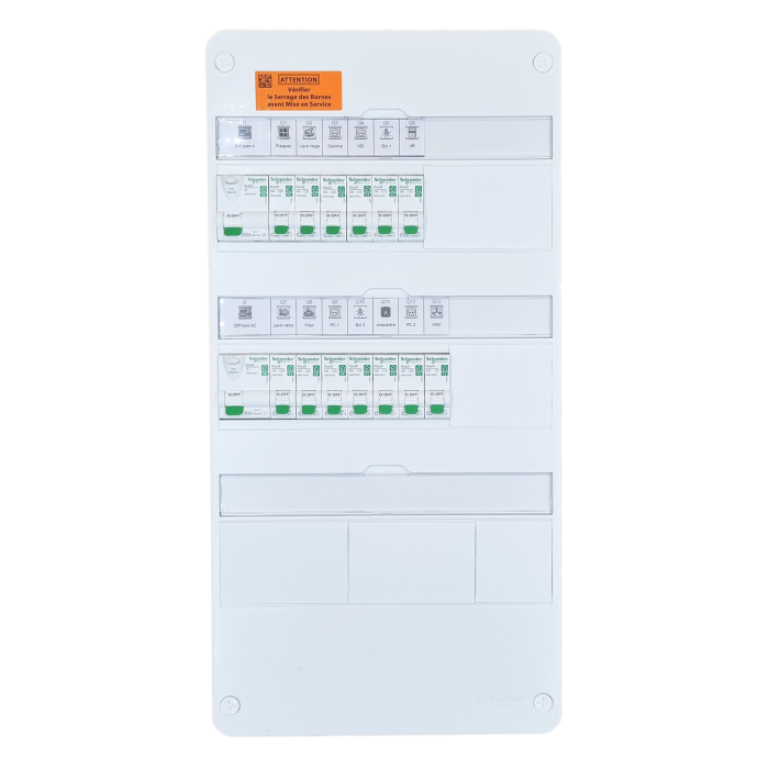 R9EFC620 - Resi9 XE - disjoncteur modulaire - 1P+N - 20A - courbe C -  embrochable - Professionnels