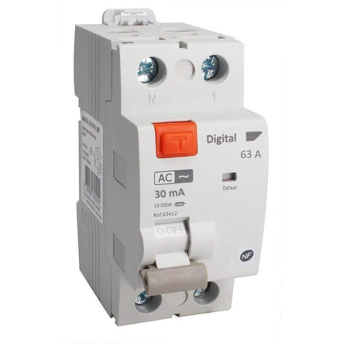 Interrupteur differentiel SCHNEIDER ELECTRIC 30mA 63A AC