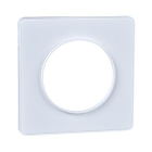 Odace Touch - plaque de finition 1 poste - Blanc RAL9003 - S520802