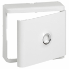 Habillage + porte blanche pour platines de branchement DRIVIA - 401185 - LEGRAND