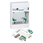 LexCom Home - coffret grade 2TV - 6xRJ45 cat6 - espace box Resi9 18M 3R