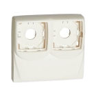 IBOCO B08871 - Boitier double pour appareillage LegrandTM sur Optima TM 50x20 blanc