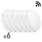 DomeLED Détecteur CLAREO 18W Anti-vandale START 2 Pack 6