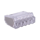 Bornes de connexion automatique - 5 trous gris - P07135