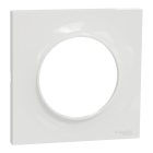 Plaque Odace Styl 1 poste Blanche - Schneider Odace - S520702