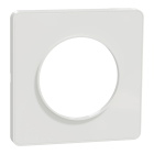 Odace Touch - plaque de finition 1 poste - Blanc RAL9003 - S520802