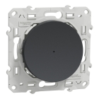 Wiser Odace - bouton poussoir - 10A - zigbee - anthracite