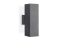 ROOK SQUARE DOUBLE IP54 GU10 2x50W ANTHRACITE - 30680040A