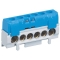 Bornier de répartition IP2X neutre - 1 connexion 10mm² à 35mm² - bleu - legrand - 004815