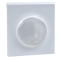 Odace Styl Pratic, plaque Blanc avec couvercle souple translucide 1 poste IP44 - S520772