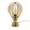 Archimède - cordon vert sapin - Lampe à poser - Atelier Loupiote