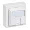 Prise RJ45 catégorie6 FTP Appareillage saillie complet - blanc - 086047