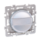 SQUARE Poussoir porte-etiquette Silver Eur'ohm - 60406