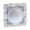 SQUARE Variateur2 fils (sans neutre) Silver Eur'ohm - 60420