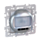SQUARE Détecteur de mouvement Silver 3 fils ( avec neutre) Eur'ohm - 60422
