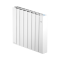 Radiateur à inertie fluide Axino 3EO Programmable - 1250 W - Horizontal - Blanc - Intuis - M240114