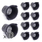 Pack de 10 Spot LED MiniRay 9W IP44 4000k - Clareo Lighting - DOW.8850